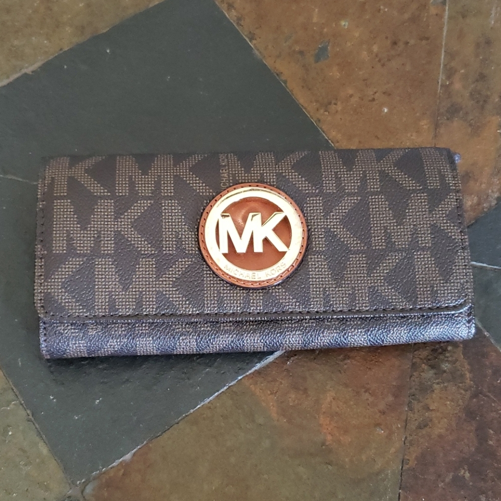 Michael Kors brown wallet